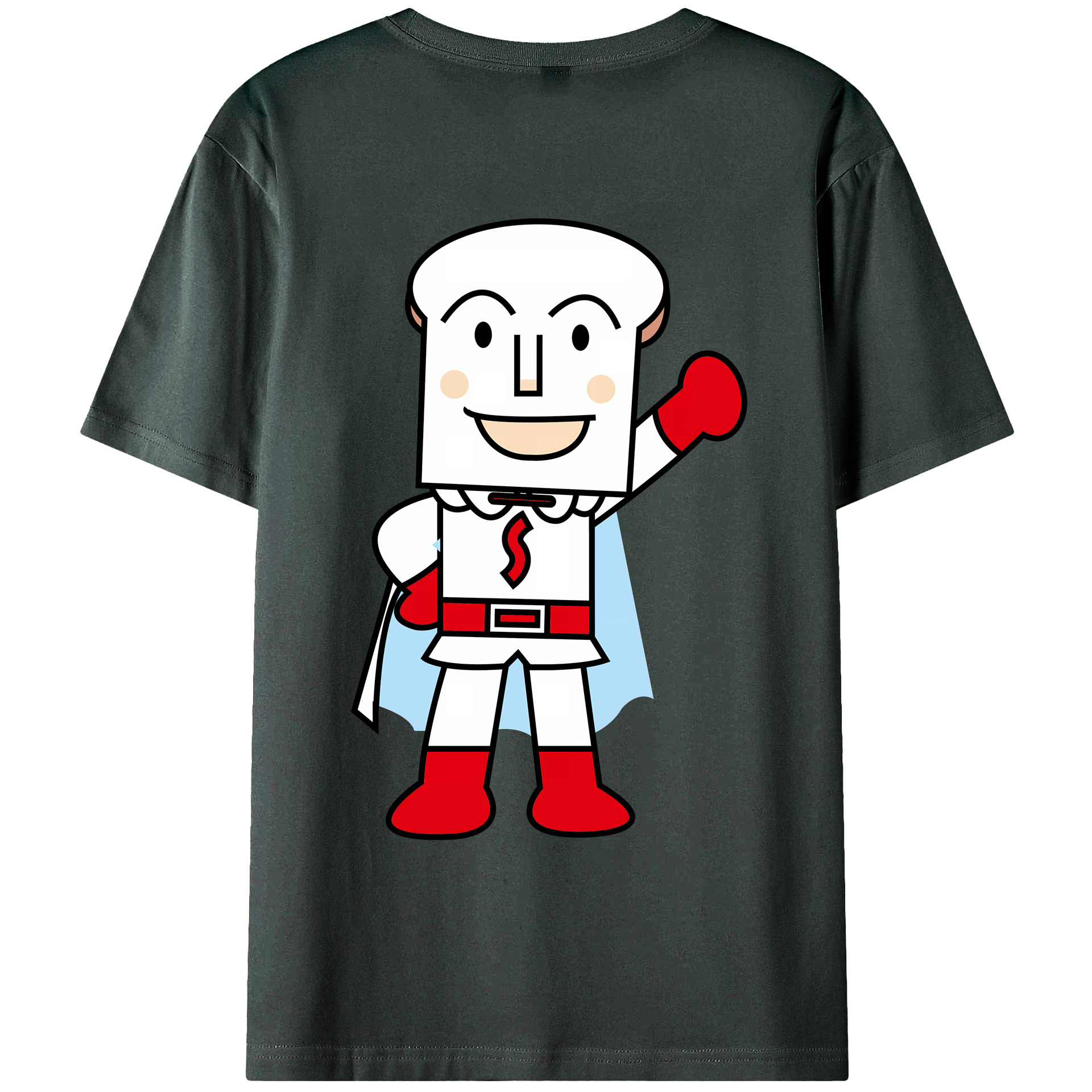 （画像用） アンパンマン Anpanman 綿100％ メンズ半袖Tシャツ（バックプリント） 通気性